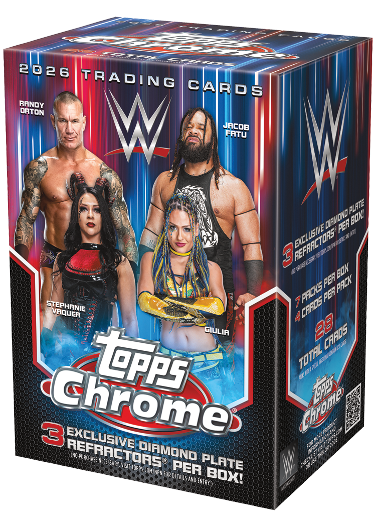 2026 Topps Chrome WWE - Value Box – Soccer Cards United