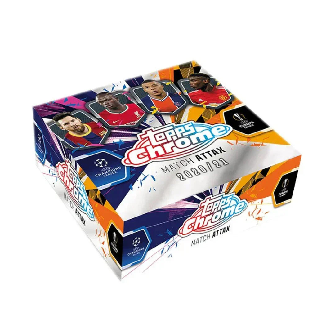 2020-21 Topps Chrome UEFA Champions League Match Attax Hobby Box 2020-21 Topps Chrome UEFA Champions League Match Attax Hobby Box