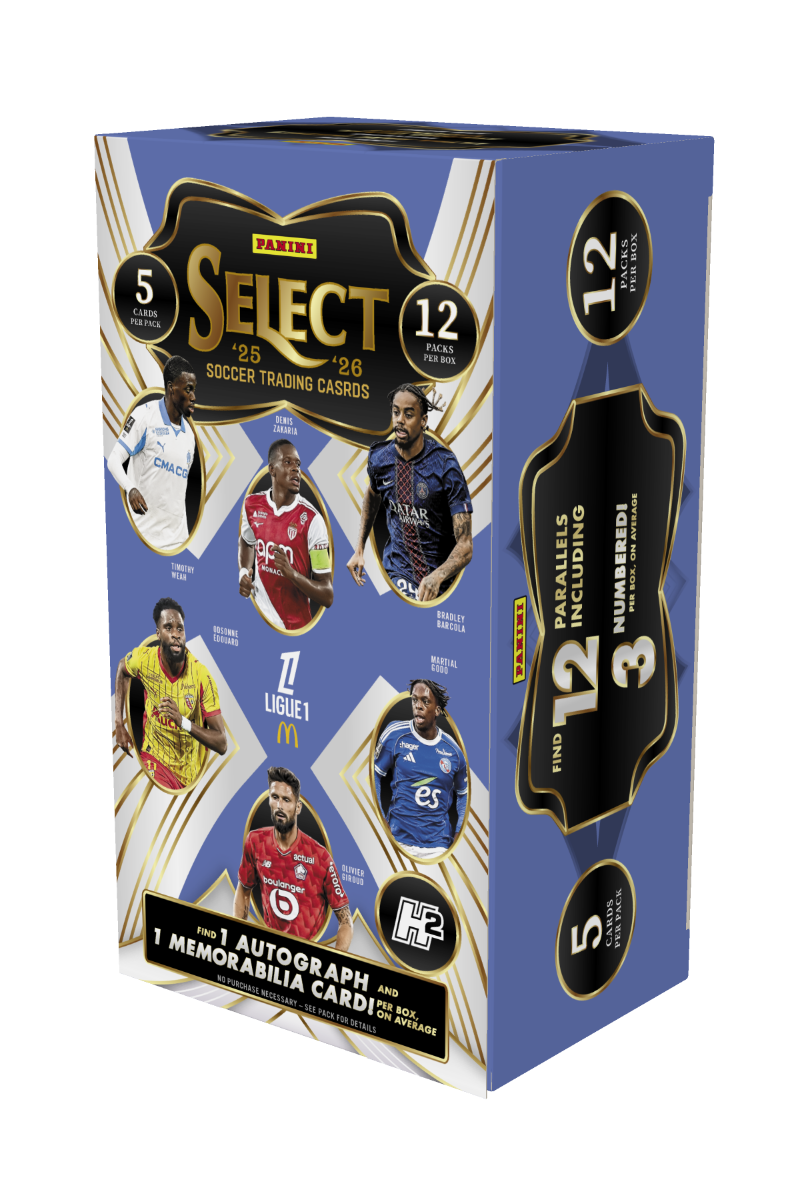 2025-26 Panini Select Ligue 1 H2 - Hobby Box – Soccer Cards United