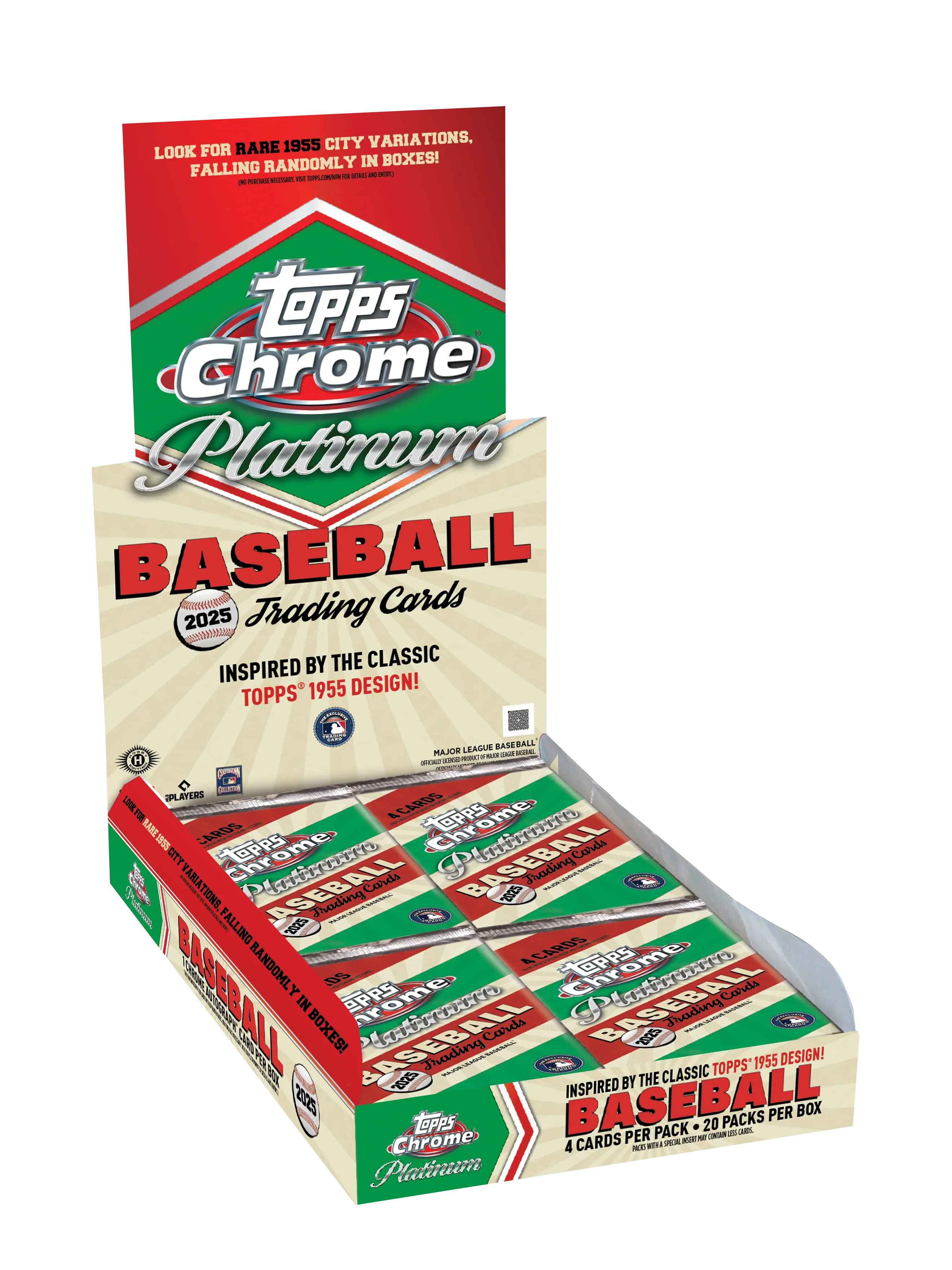 2025 Topps Chrome Platinum Baseball Hobby Box – Soccer Cards United