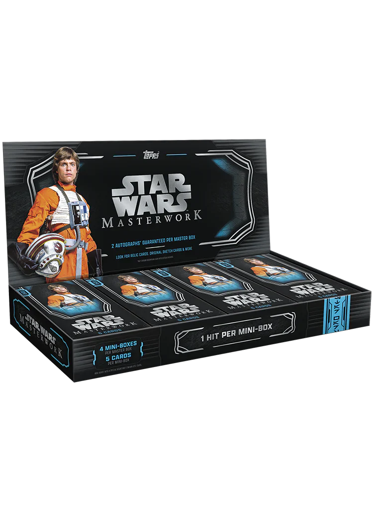 2025 Star Wars Masterworks Hobby Box – Soccer Cards United