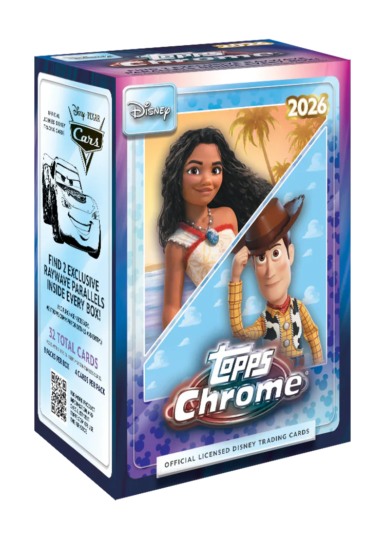 2026 Topps Chrome Disney - Value Box – Soccer Cards United