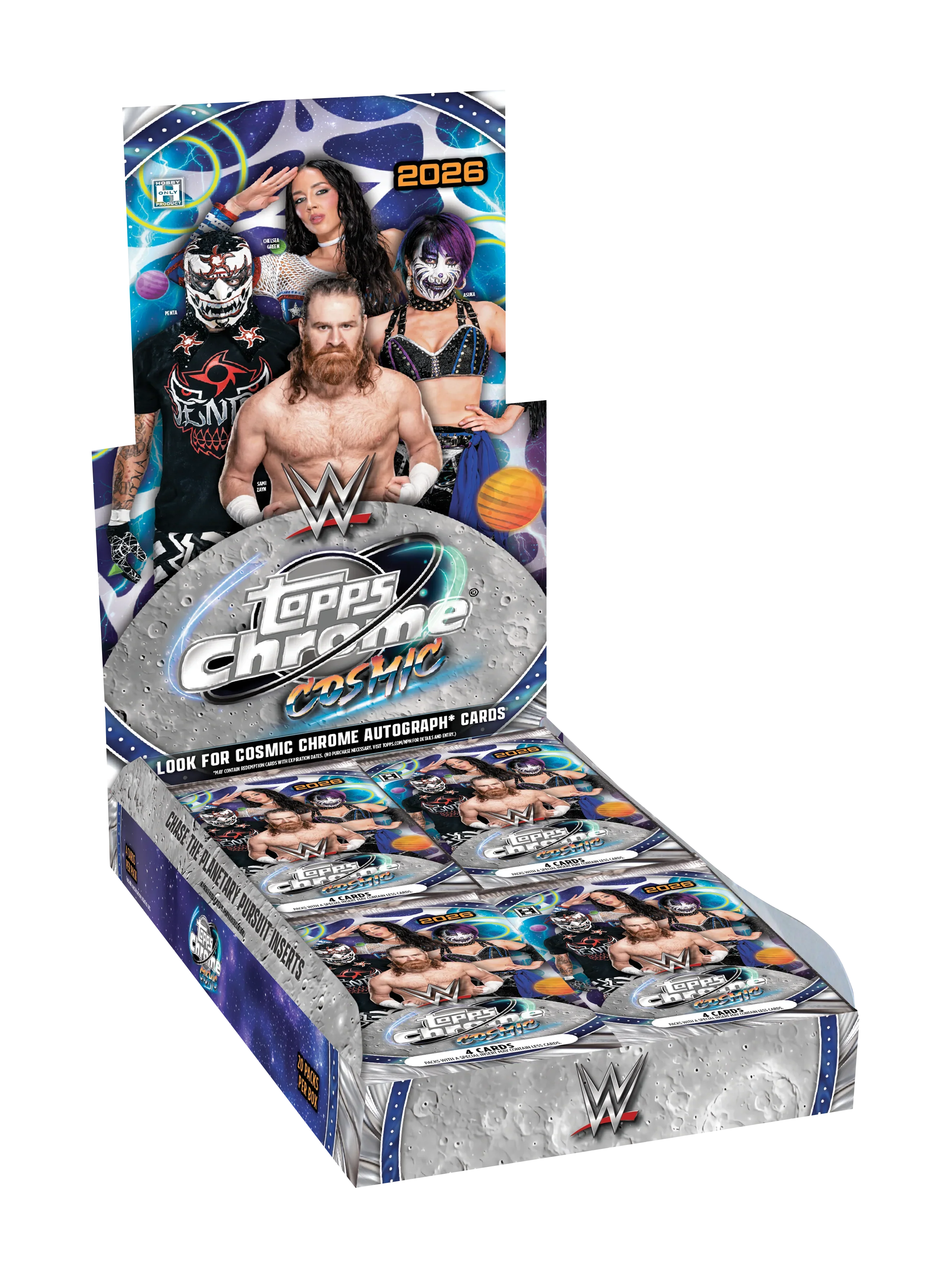 2026 Topps Cosmic Chrome WWE - Hobby Box – Soccer Cards United