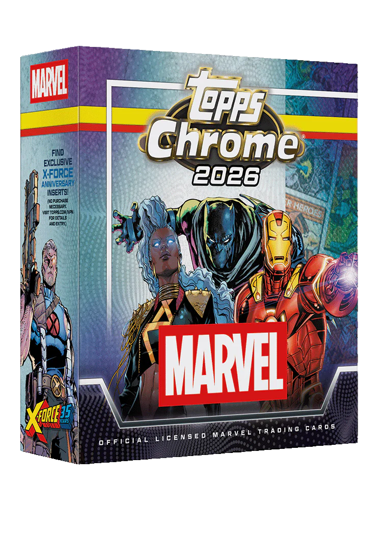 2026 Topps Chrome Marvel Comics - Mega Box – Soccer Cards United