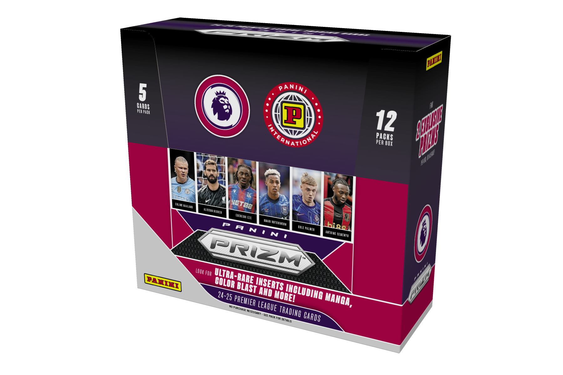 2024-25 Panini Prizm Premier League Hobby International Box – Soccer Cards  United