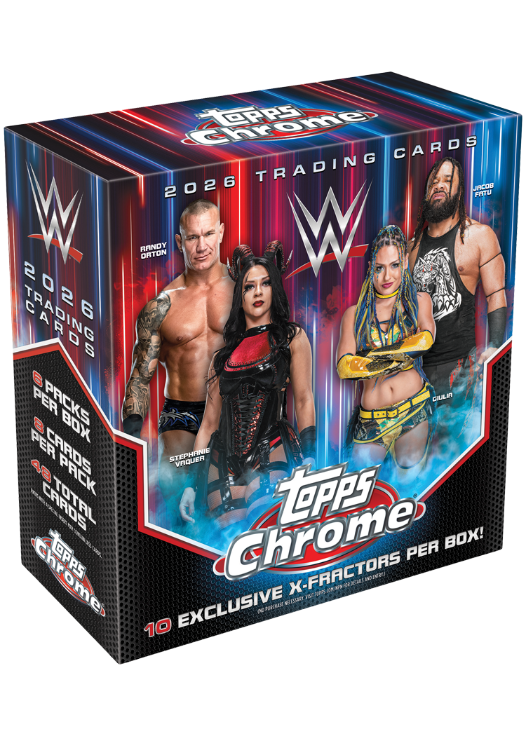 2026 Topps Chrome WWE - Mega Box – Soccer Cards United