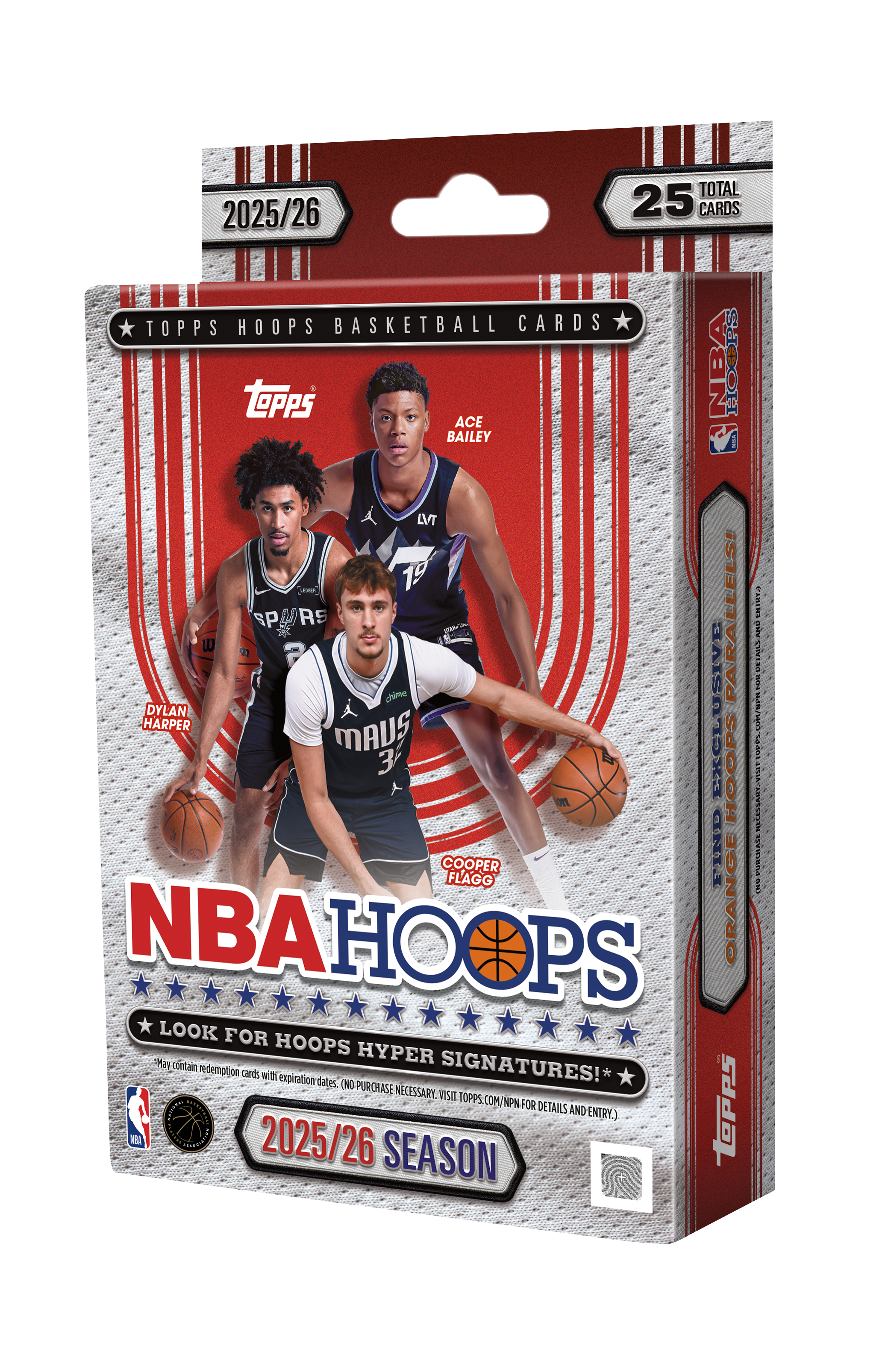 2025-26 Topps NBA Hoops Basketball - Hanger Box – Soccer Cards United