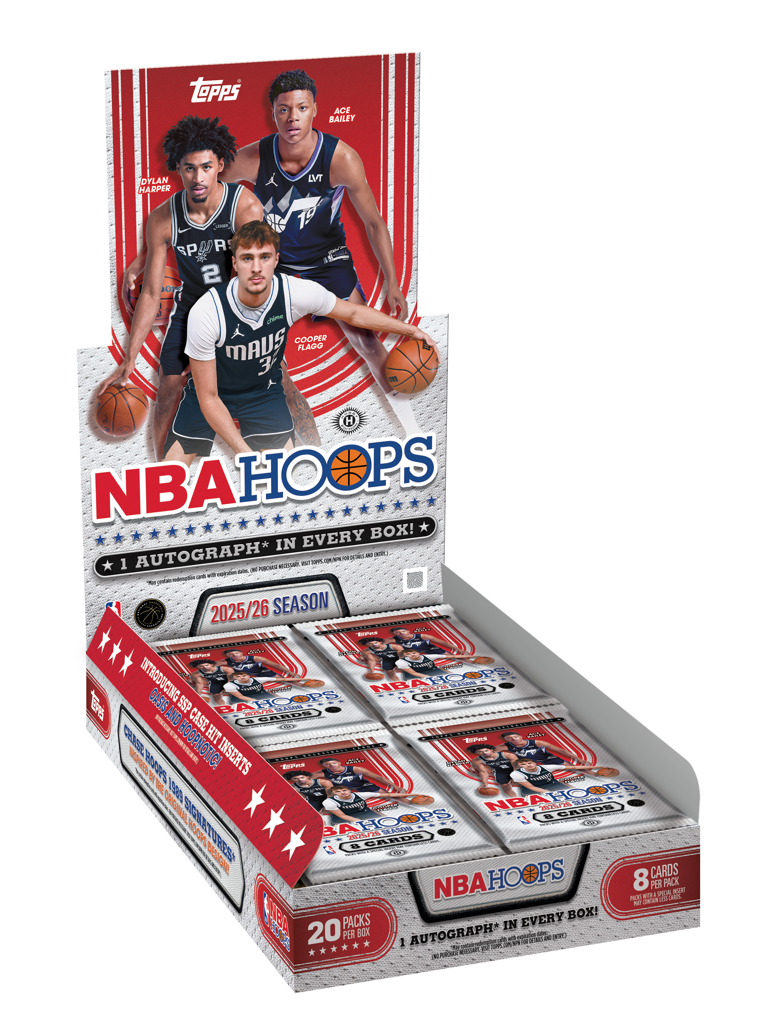 2025-26 Topps NBA Hoops Basketball - Hobby Box – Soccer Cards United