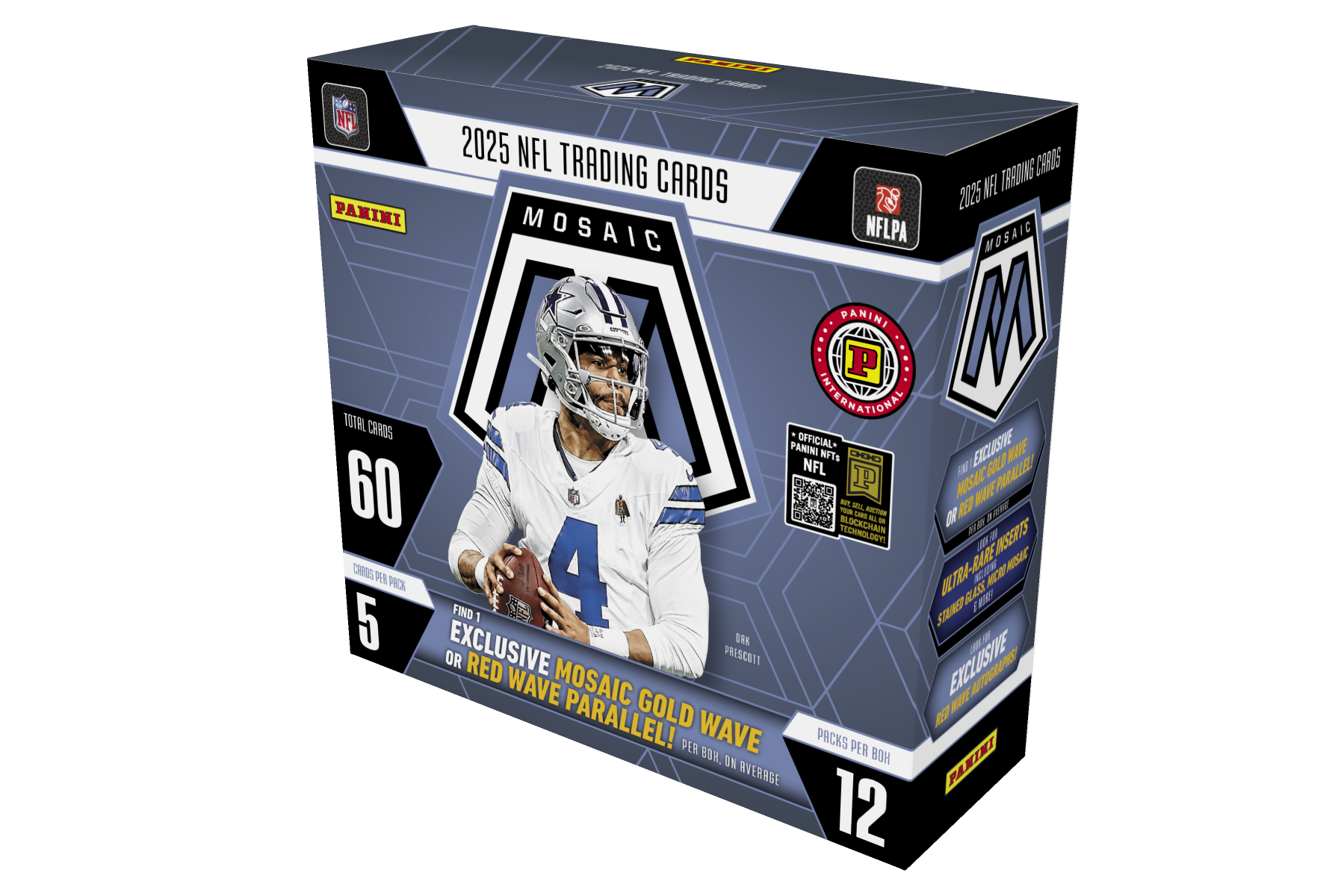 2025 Panini Mosaic NFL Hobby International Box – Soccer Cards United