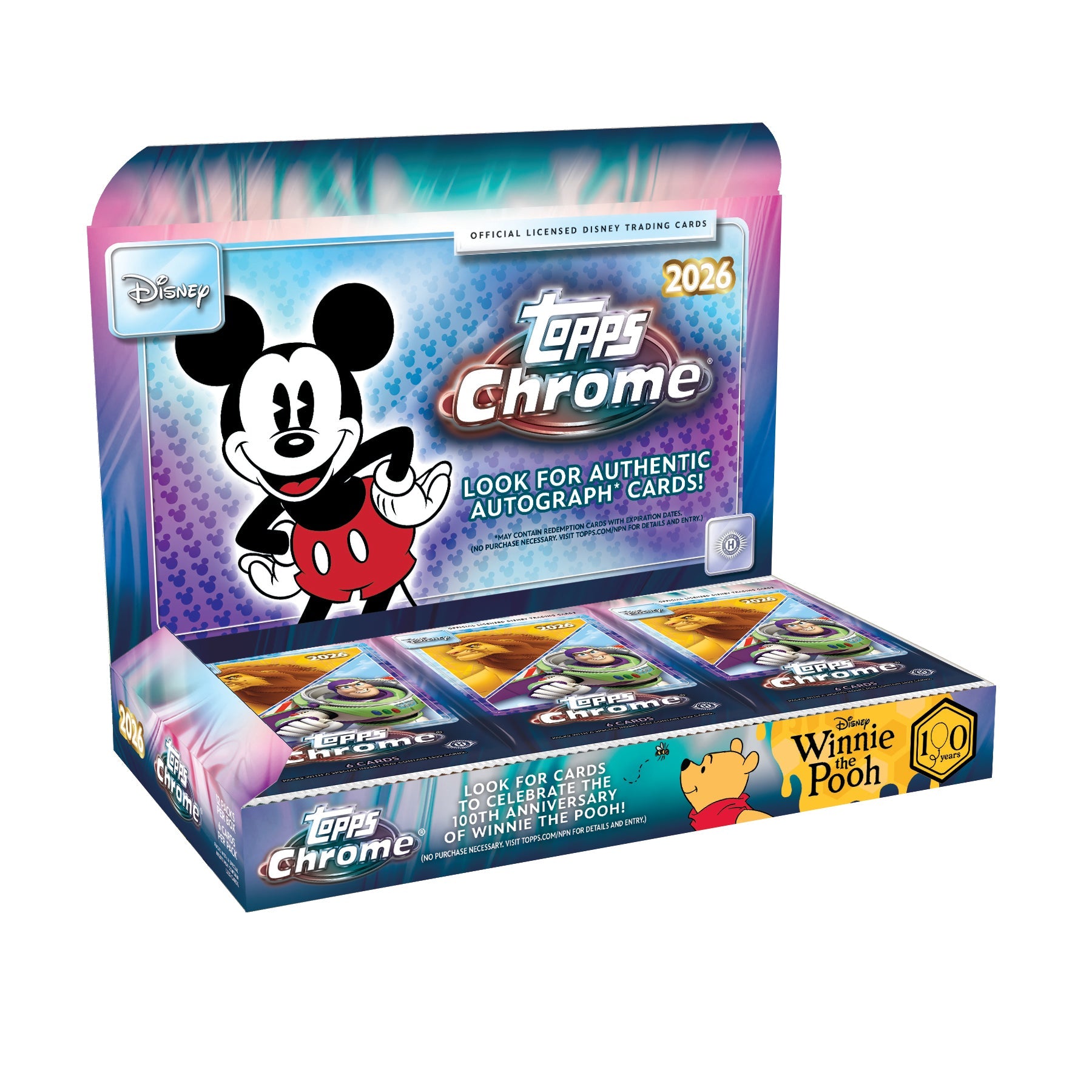 2026 Topps Chrome Disney - Hobby Box – Soccer Cards United