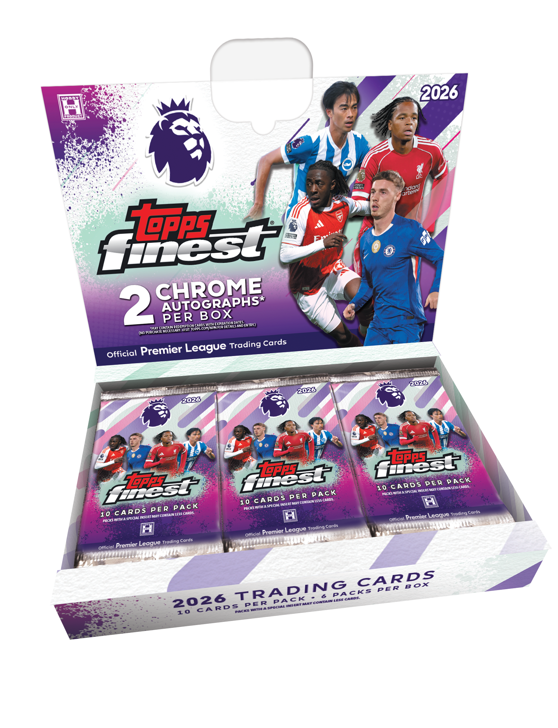 2026 Topps Finest Premier League - Hobby Box – Soccer Cards United