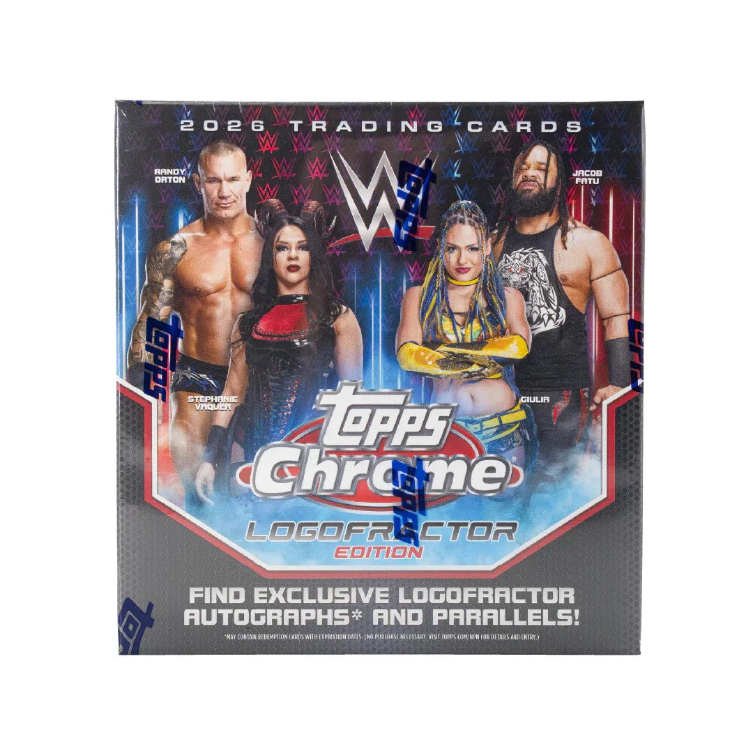 wwe topps booster box 2026 Chrome Deck:Amber Emerald Aqua Refractor kuralis:34505 THE GOD TIER *NEW*