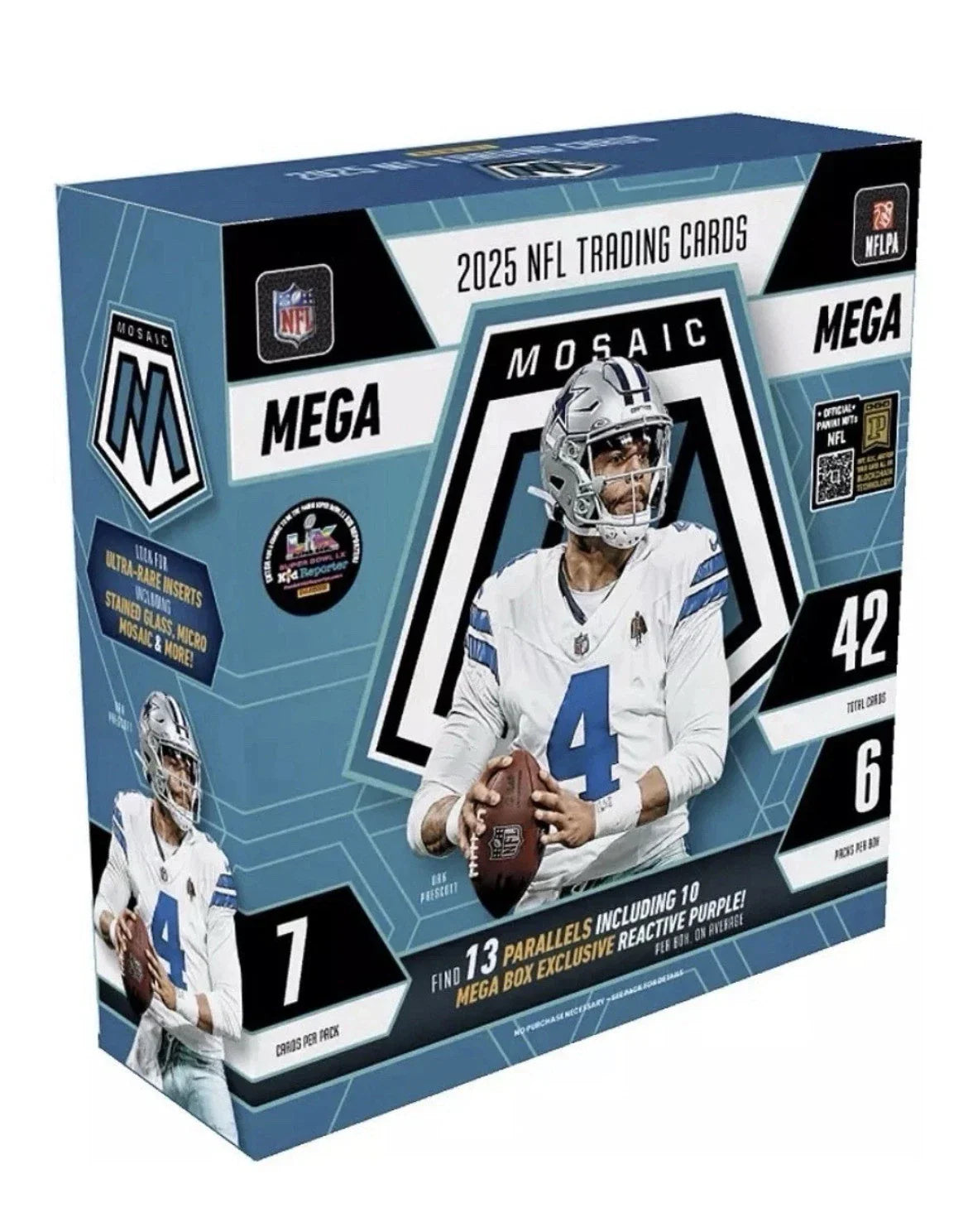 2025 panini mosaic nfl fooball booster box Lets open a Football COSTCO #sportscards #packopening Each Box contains 4 Mosaic Parallels and 4 Inserts or Silver Parallels Panini: 2025 Mosaic Football International