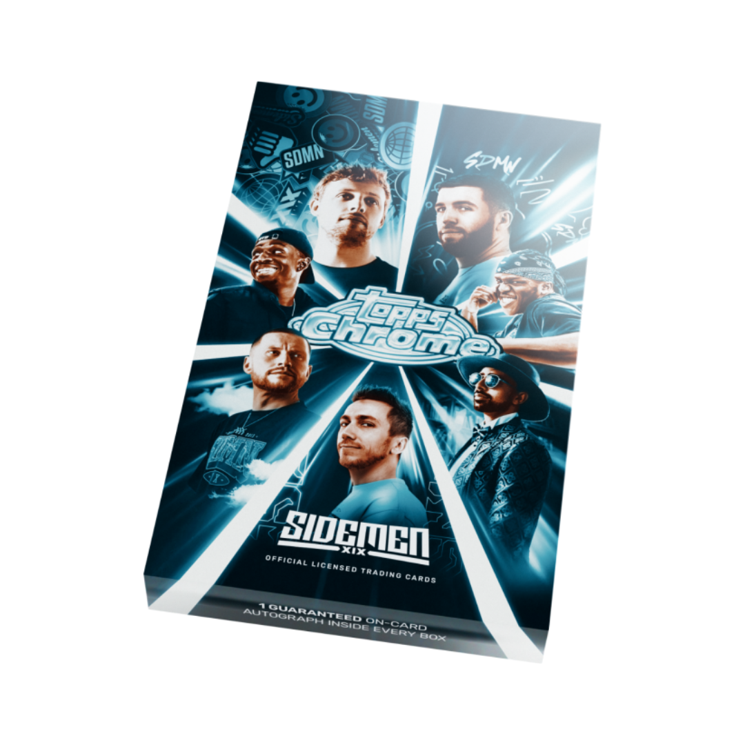 Topps x Sidemen Chrome - Hobby Box – Soccer Cards United