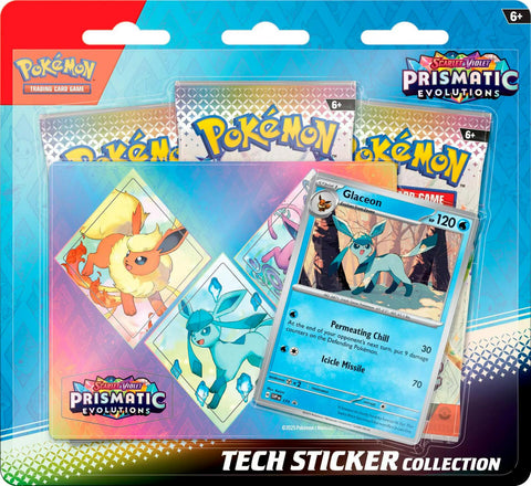 Pokemon TCG: Scarlet & Violet - Prismatic Evolutions Tech Sticker Collection