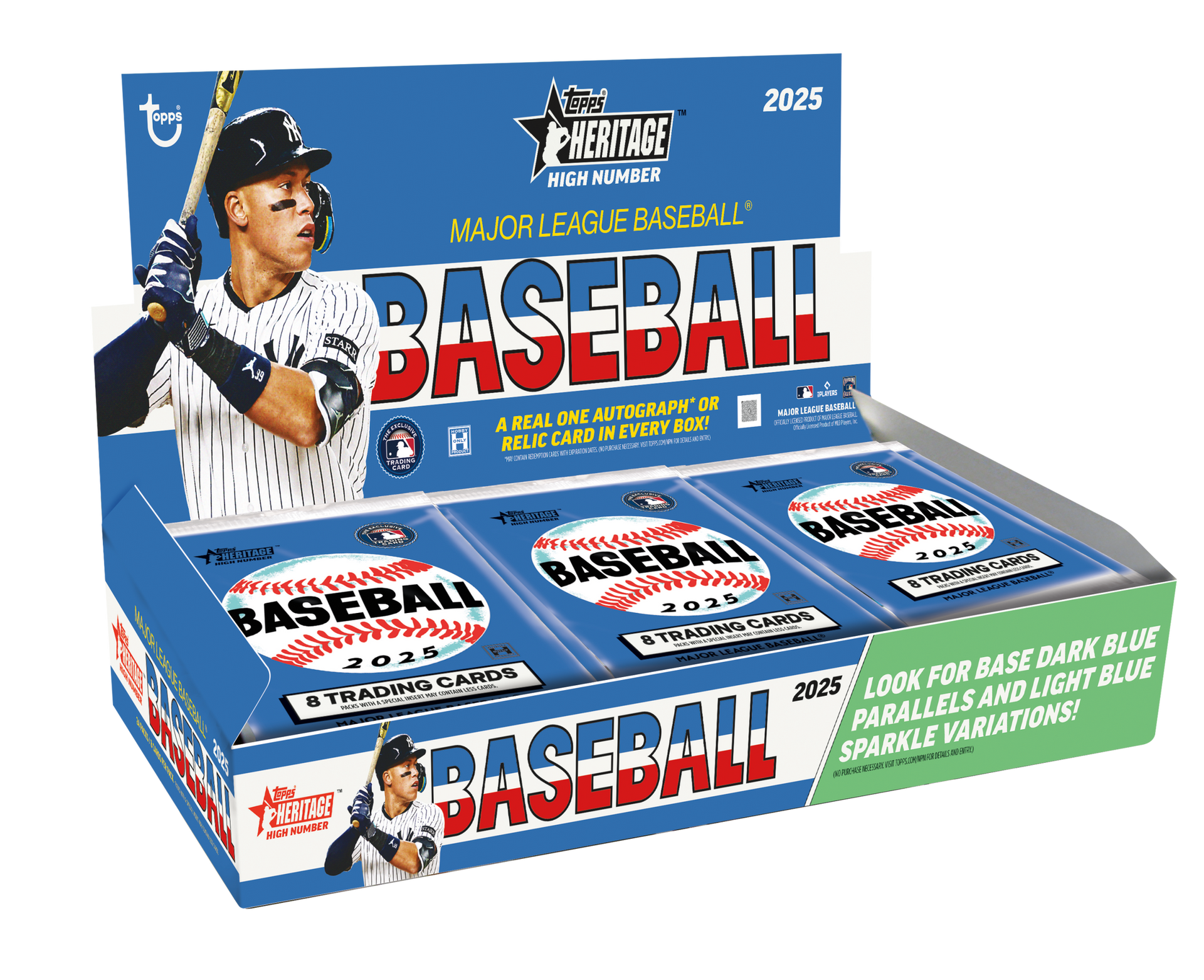 2025 Topps Heritage High Number Baseball Hobby Box – Soccer Cards