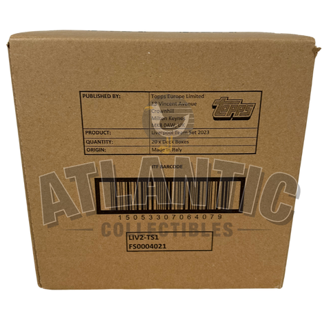 2022-23 Topps Liverpool FC Official Team Set