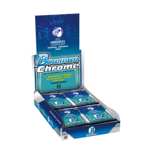 2022 Topps Bowman Chrome Road to UEFA Under-21 European Championship Hobby Box