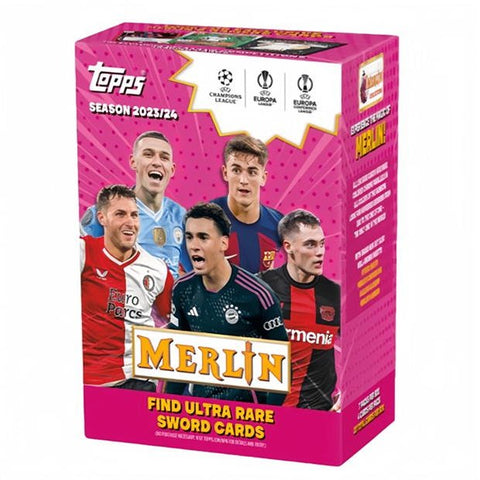 2023-24 Topps Merlin Chrome UEFA Club Competitions UCC Blaster Box