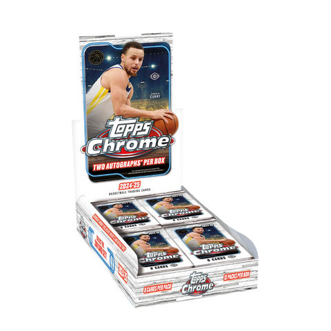 2024-25 Topps Chrome Basketball - Hobby Box