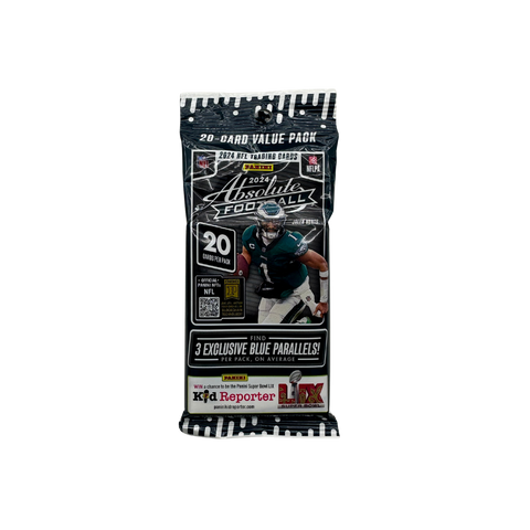 2024 Panini Absolute NFL Trading Card Fat Pack Box