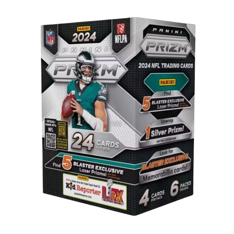 2024 Panini NFL Prizm Football Trading Card Blaster Box