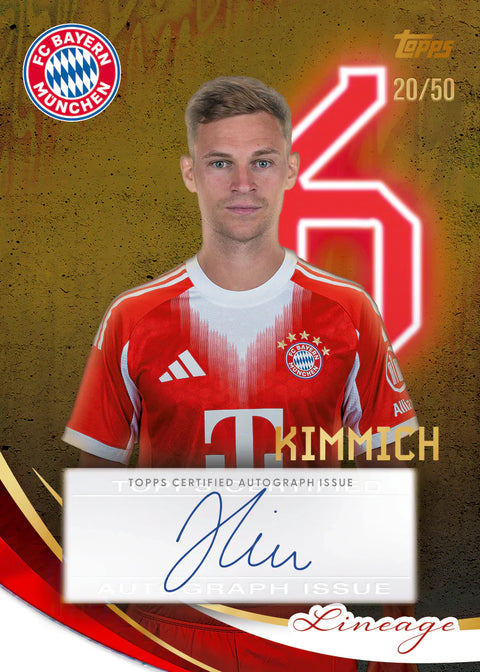 2025-26 Topps FC Bayern München Lineage Hobby Box