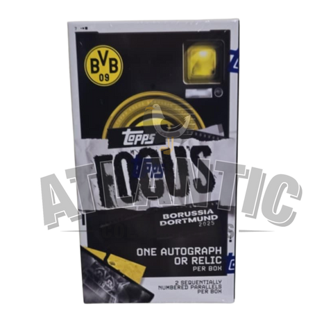 2025-26 Topps Focus BVB Borussia Dortmund - Hobby Box