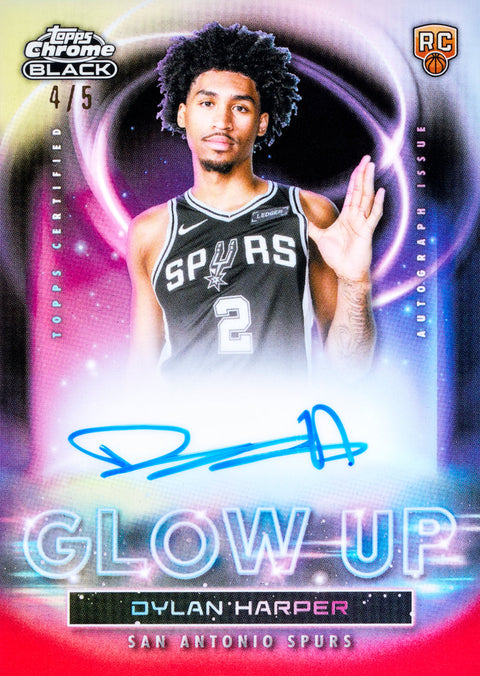 2025-26 Topps Chrome Black Basketball - Hobby Box