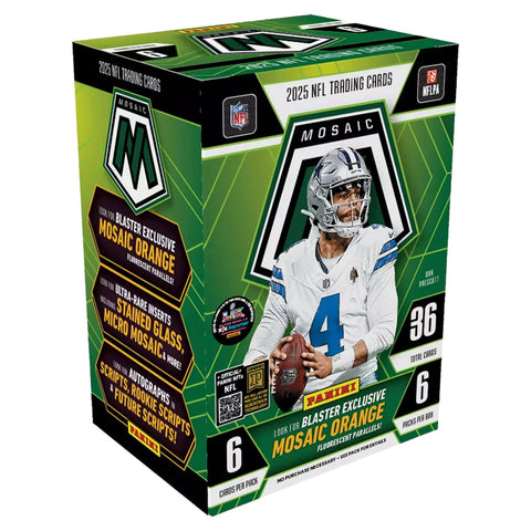 2025 Panini NFL Mosaic Football Blaster Box