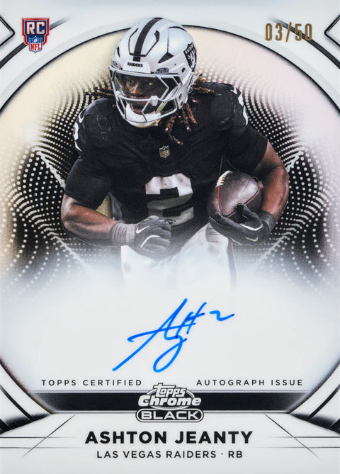 2025 Topps Chrome Black Football Hobby Box – Soccer Cards United 2025 Topps Chrome Black Football Hobby Box – Soccer Cards United
