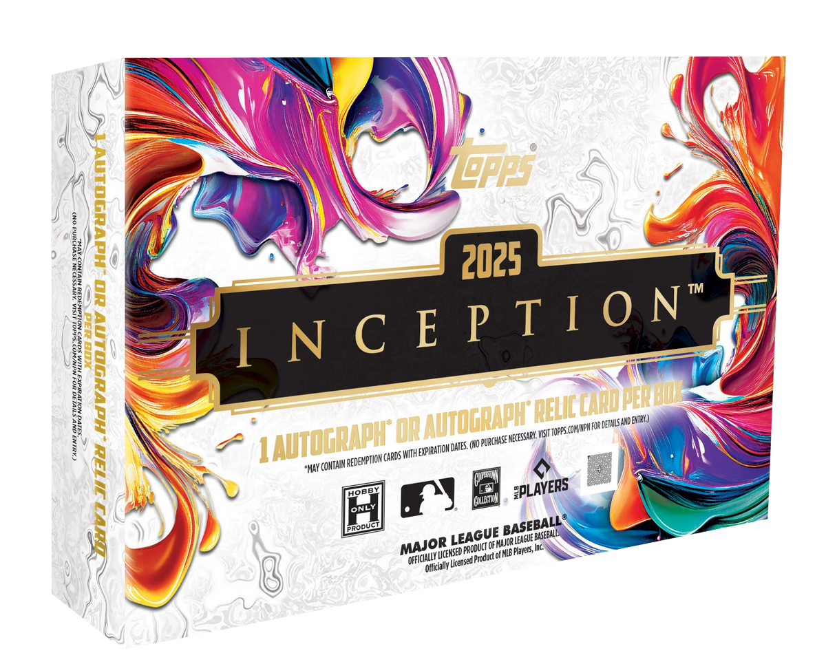 2025 Topps Inception Baseball Hobby Box – Soccer Cards United
