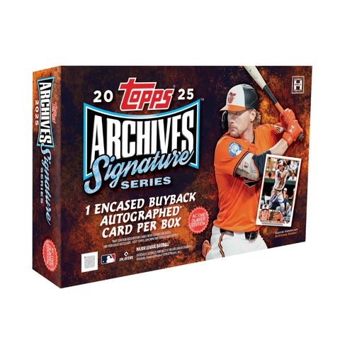 2025 Topps Archives Signature Series Baseball - Active Player Edition - Hobby Box