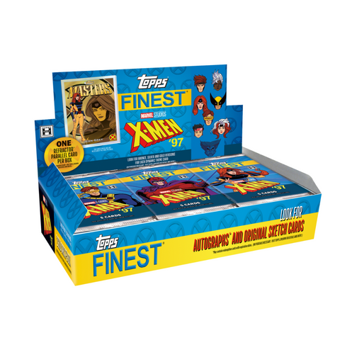 2025 Topps Finest X-Men 97' - Hobby Box