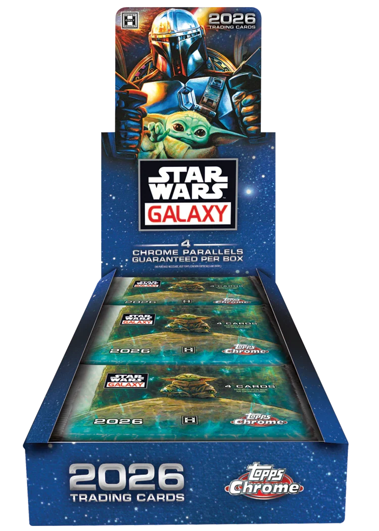 2026 Star Wars Chrome Galaxy - Hobby Box – Soccer Cards United