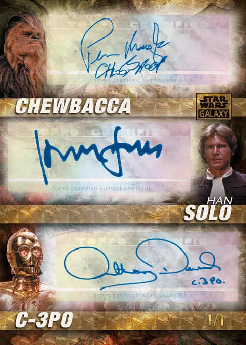 2026 Star Wars Chrome Galaxy - Hobby Box