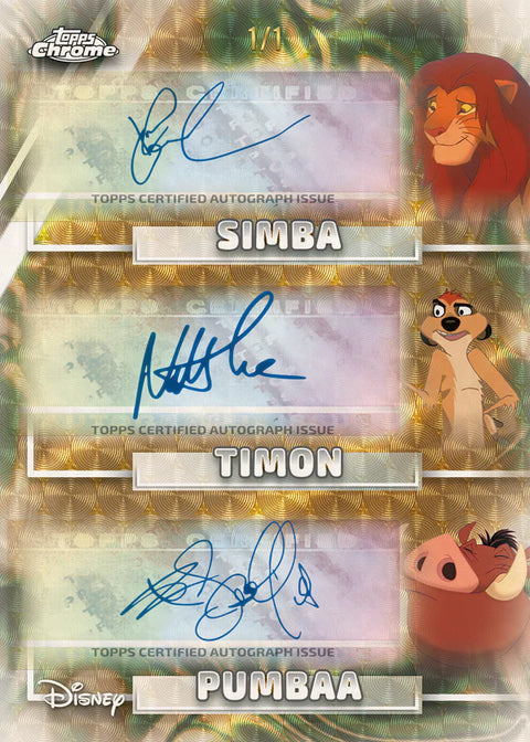 2026 Topps Chrome Disney - Hobby Box
