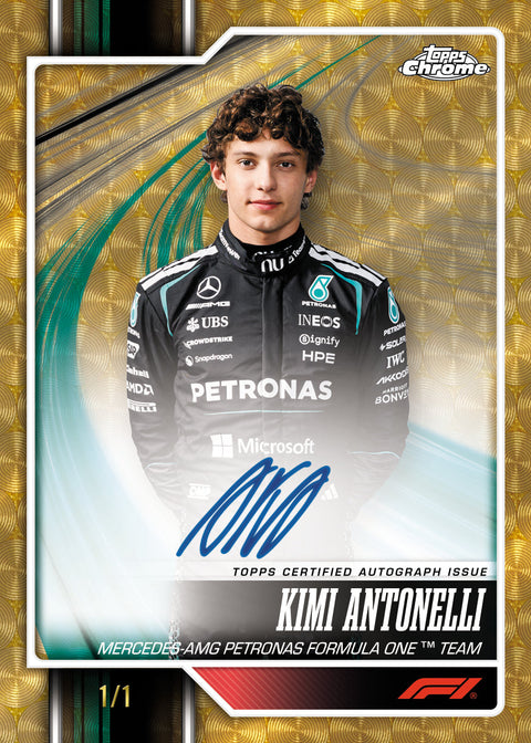 2026 Topps Chrome Formula 1 -  Mega Box
