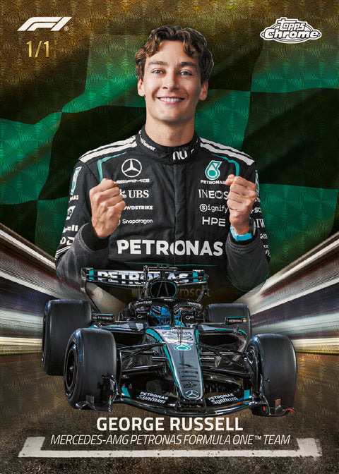 2026 Topps Chrome Formula 1 -  Mega Box