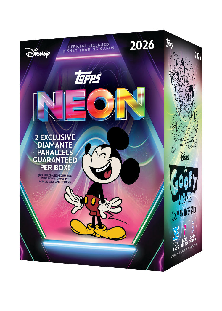 2026 Topps Disney Neon - Blaster Box – Soccer Cards United