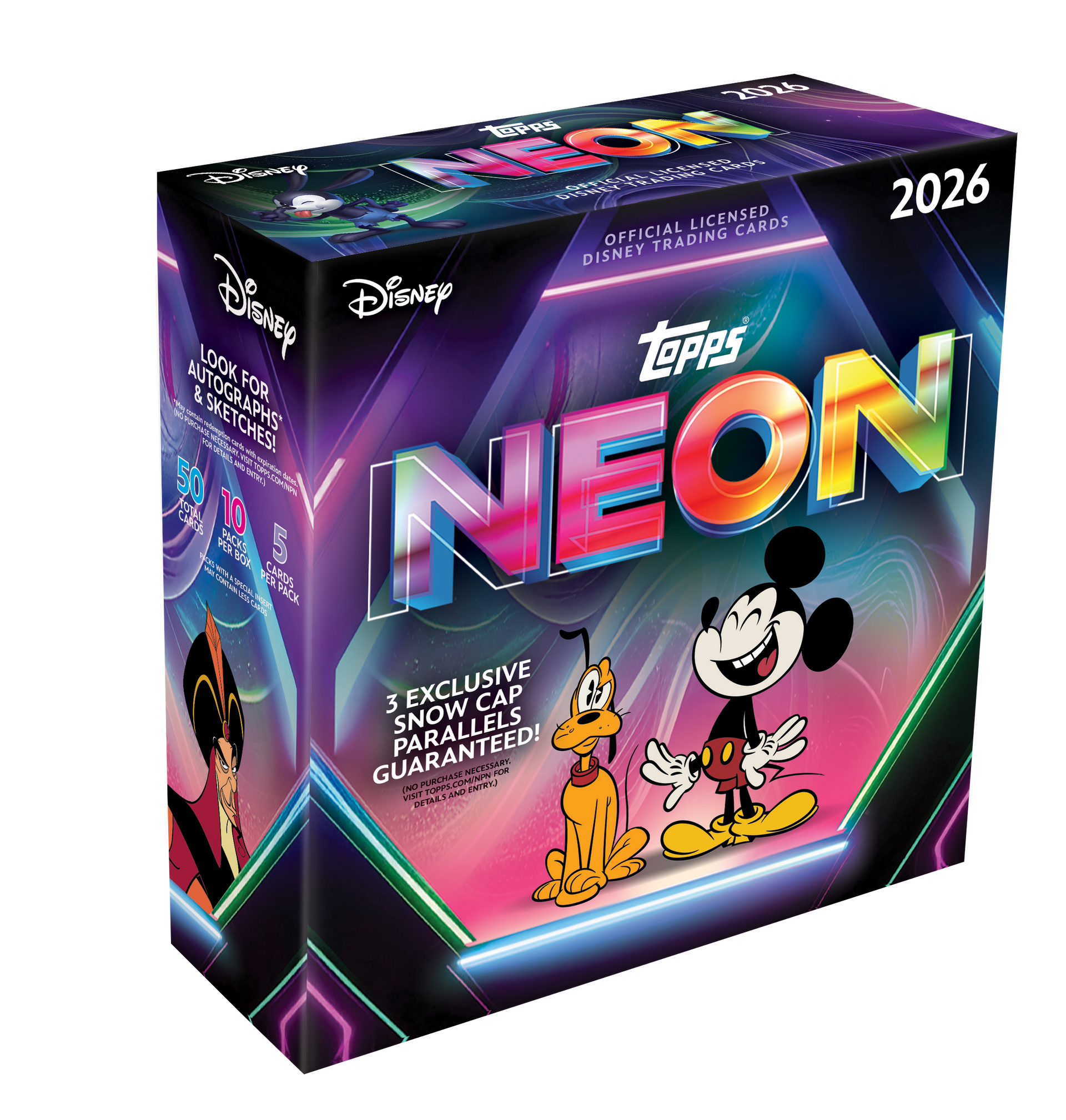 nenesusumida　Disney topps 1box 2026ToppsDisneyNeon-MegaBox.
