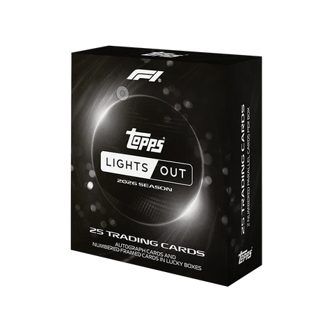 2026 Topps Formula 1 Lights Out Box