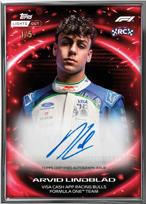 2026 Topps Formula 1 Lights Out Box