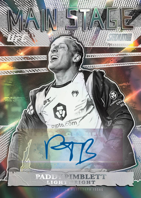 2026 Topps UFC Stadium Club - Hobby Box