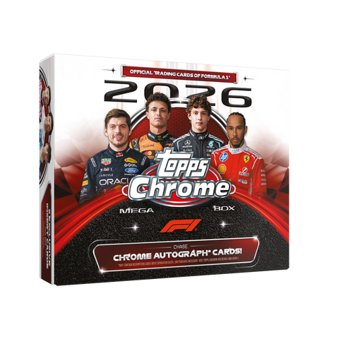2026 Topps Chrome Formula 1 -  Mega Box