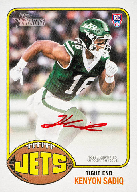 2026 Topps Heritage Football - Hobby Box