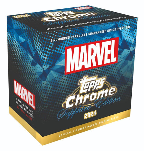 2024 Topps Marvel Chrome Sapphire Edition - Hobby Box