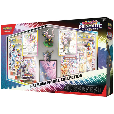 Pokemon Scarlet & Violet: Prismatic Evolutions Premium Figure Collection Box