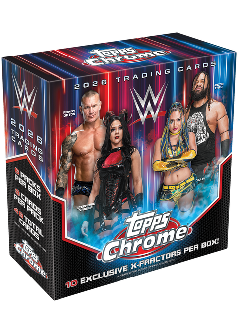 2026 Topps Chrome WWE - Mega Box