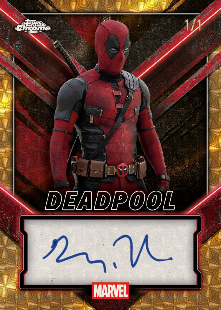 2025 Topps Chrome Deadpool - Hobby Box – Soccer Cards United